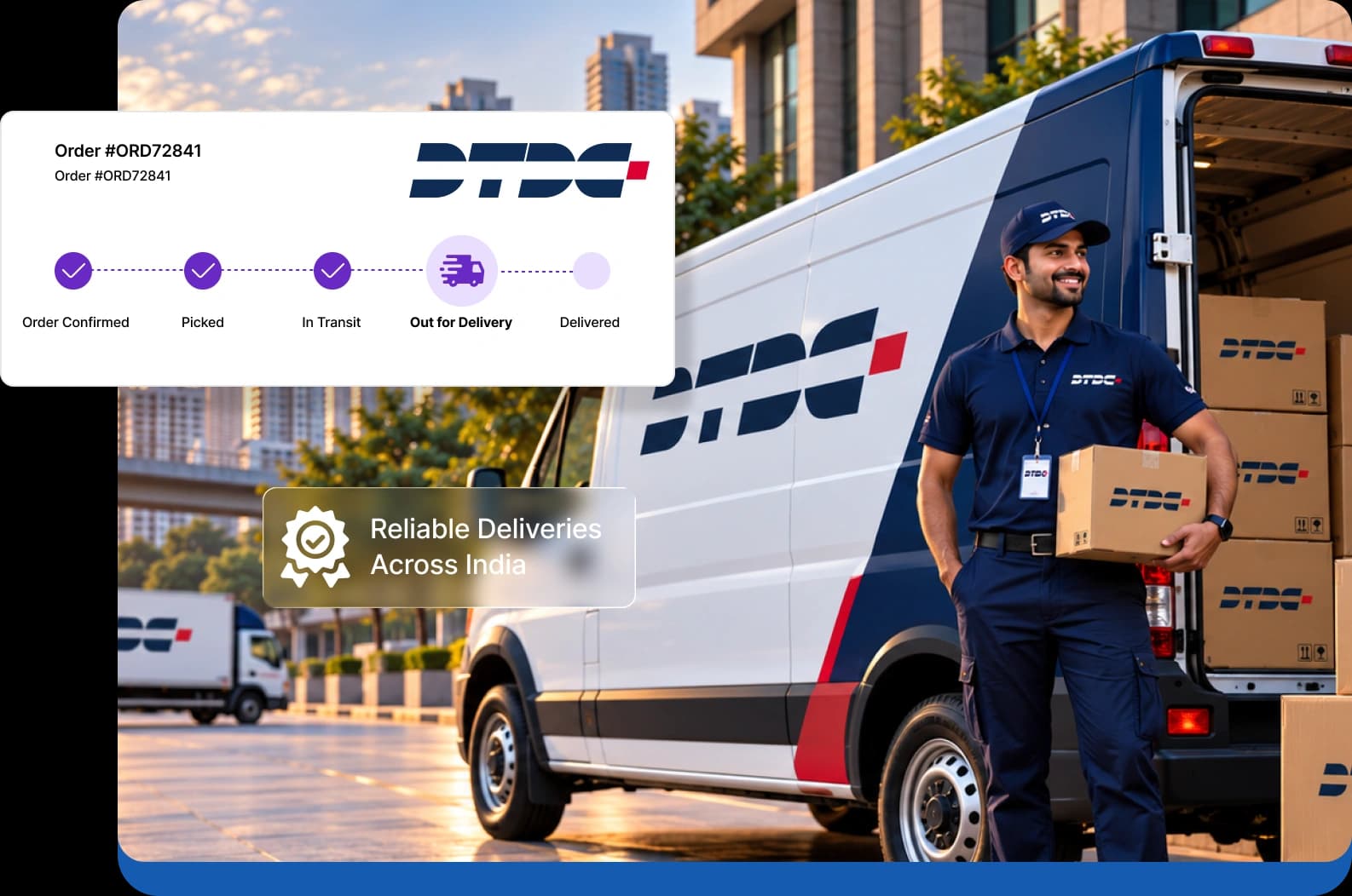 DTDC delivery network