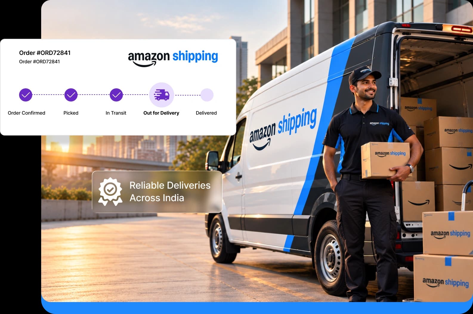 Amazon Shipping delivery network