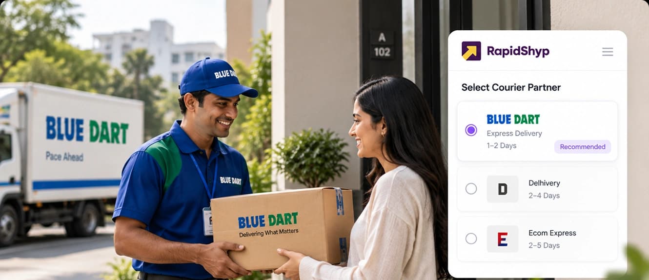 Blue Dart express delivery