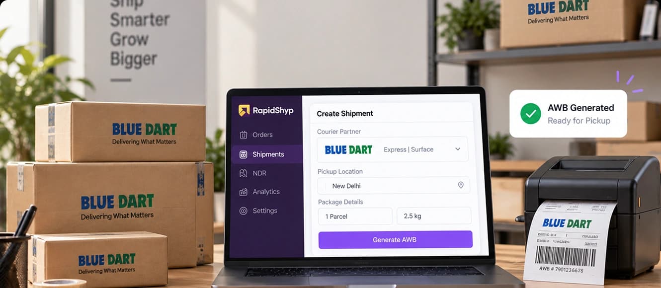 Automated shipping workflows