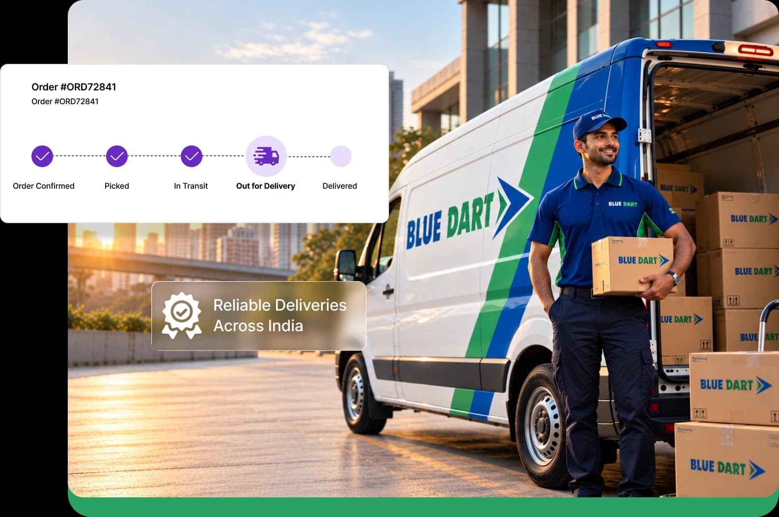 Blue Dart express delivery