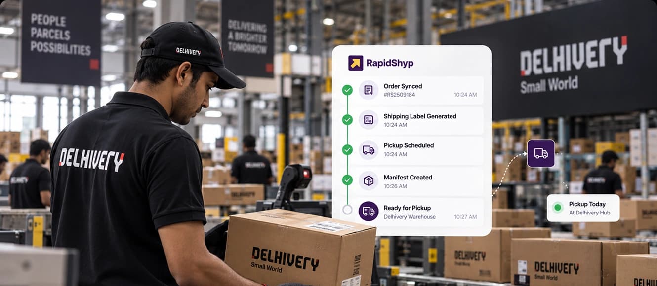 Automated shipping workflows