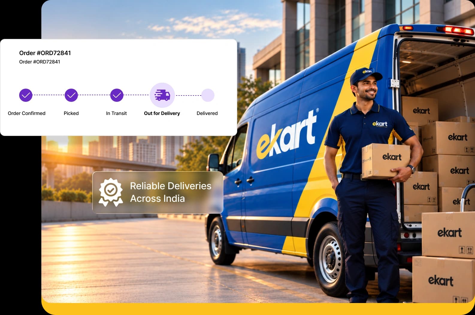 Ekart delivery network