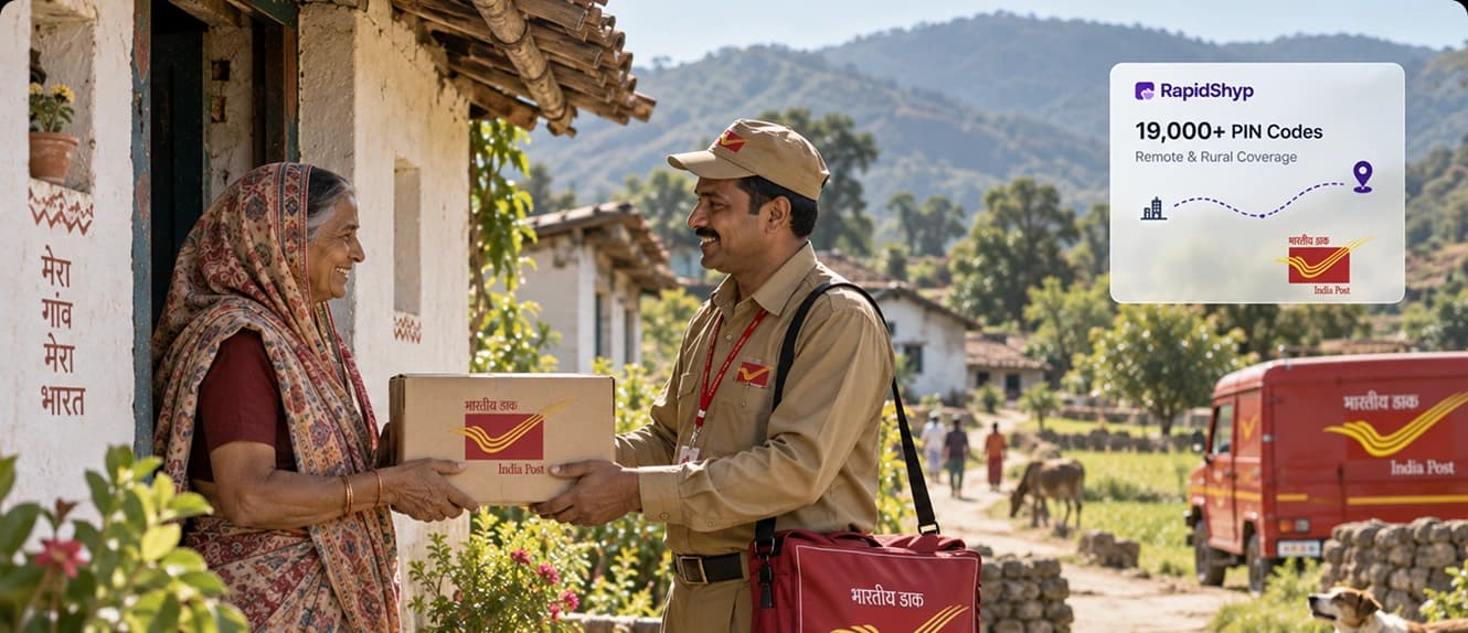 India Post delivers to remote towns and rural India