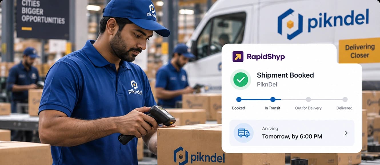 Pikndel Next-Day Delivery across service zones