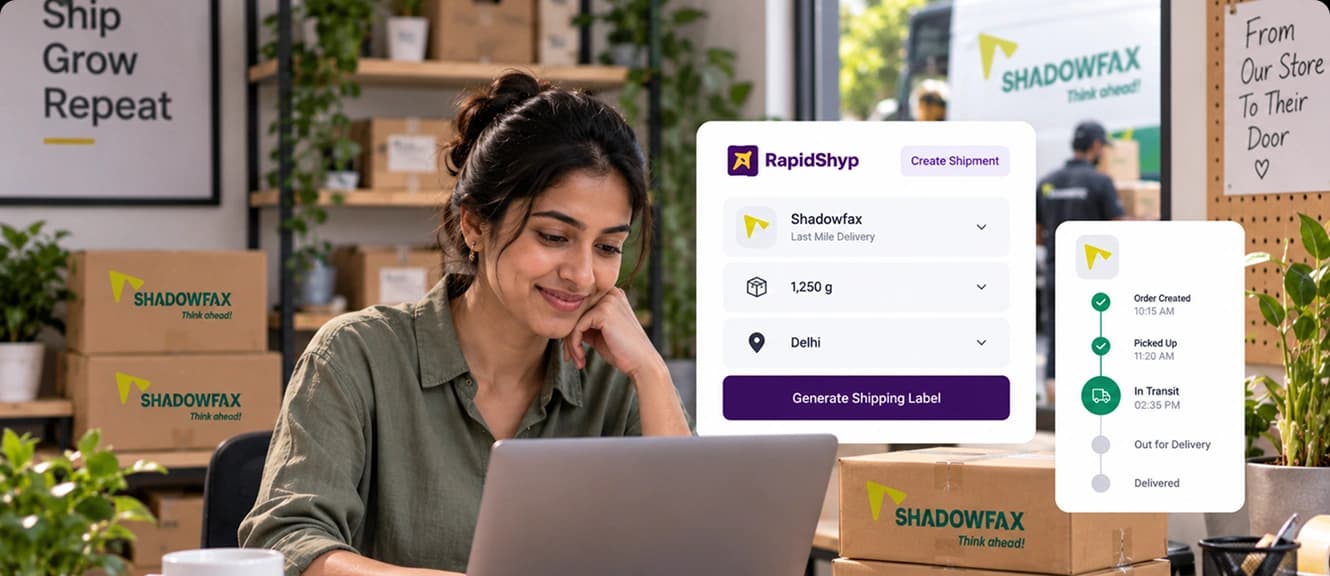 Branded tracking pages and proactive notifications