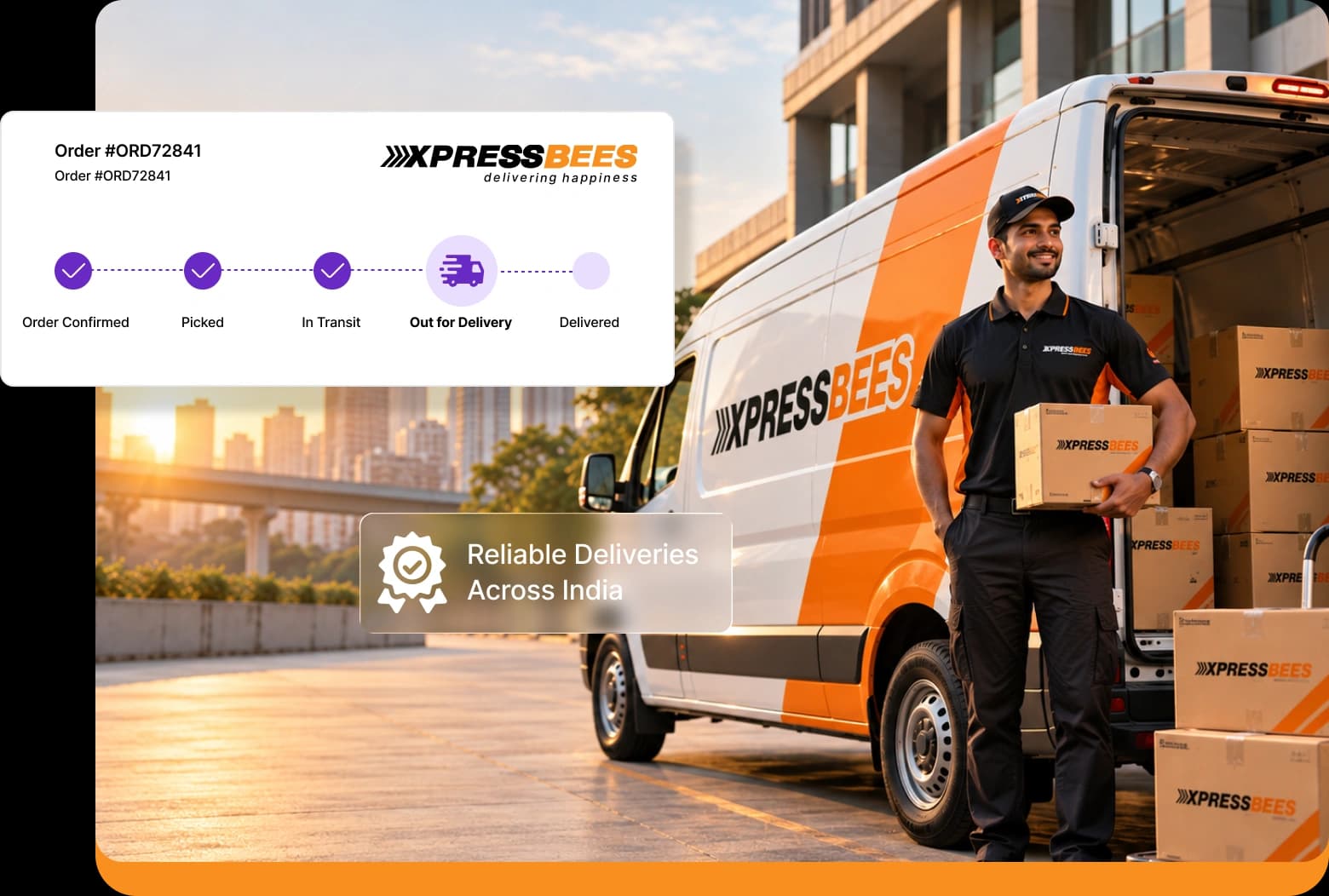 XpressBees delivery network